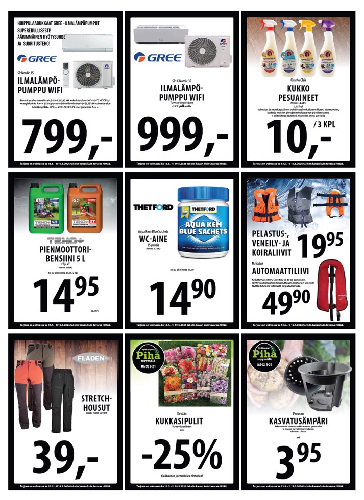 Tuuri Kyläkauppa Veljekset Keskinen sivu 25