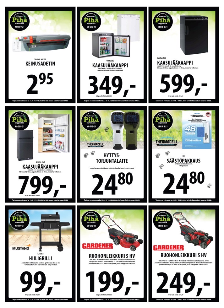 Tuuri Kyläkauppa Veljekset Keskinen sivu 28