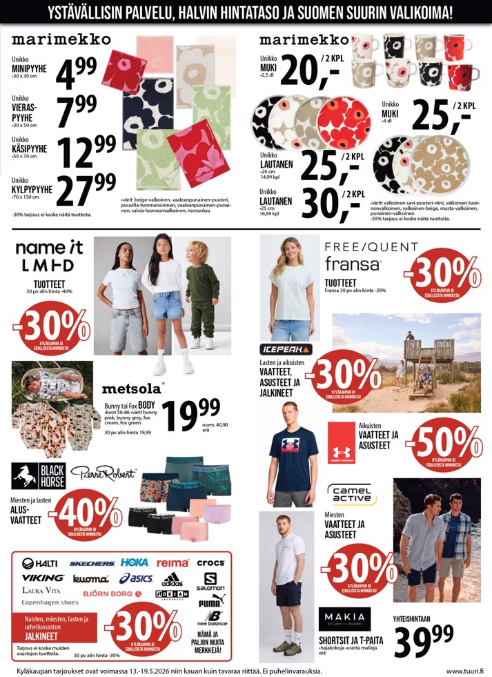 Tuuri Kyläkauppa Veljekset Keskinen sivu 3