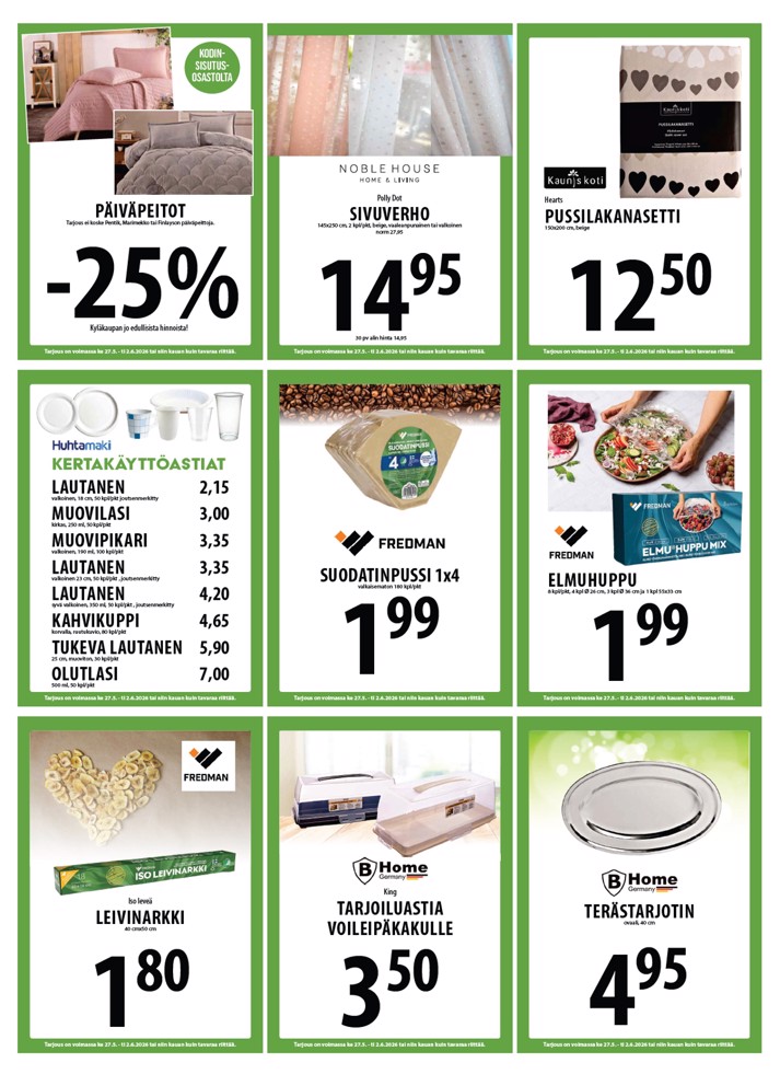 Tuuri Kyläkauppa Veljekset Keskinen sivu 17