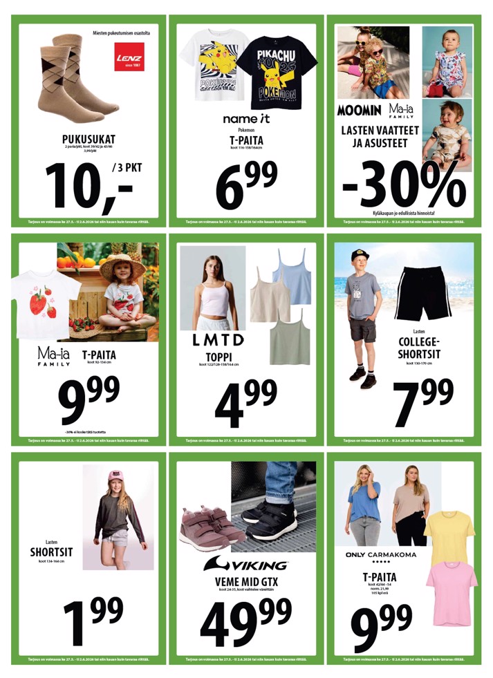 Tuuri Kyläkauppa Veljekset Keskinen sivu 22