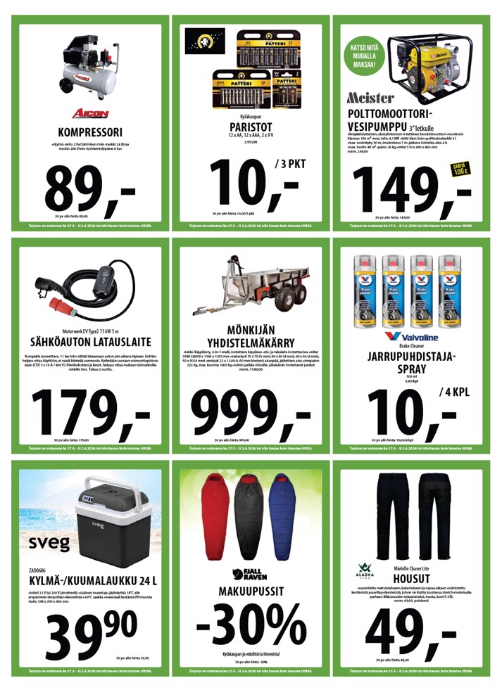 Tuuri Kyläkauppa Veljekset Keskinen sivu 25