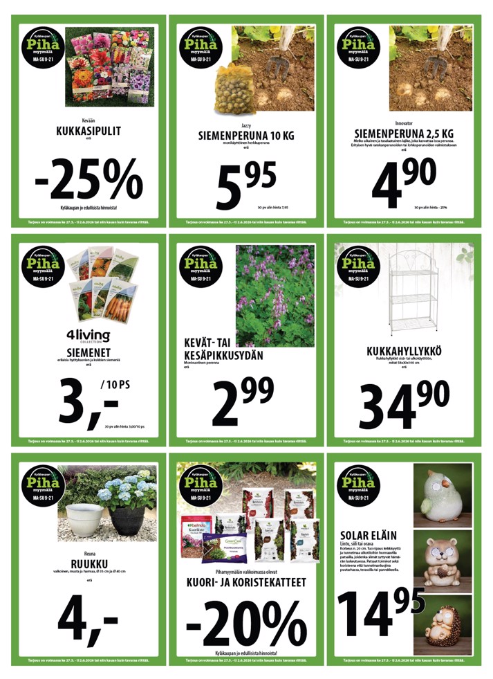 Tuuri Kyläkauppa Veljekset Keskinen sivu 26
