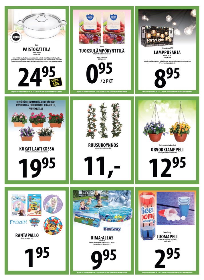 Tuuri Kyläkauppa Veljekset Keskinen sivu 20