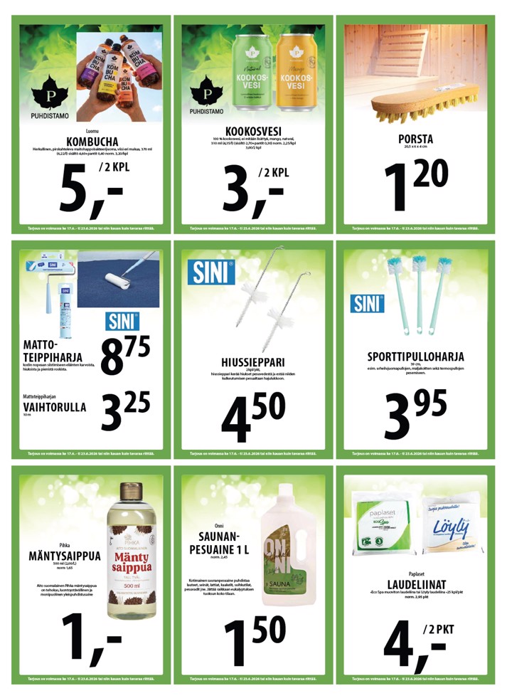 Tuuri Kyläkauppa Veljekset Keskinen sivu 23