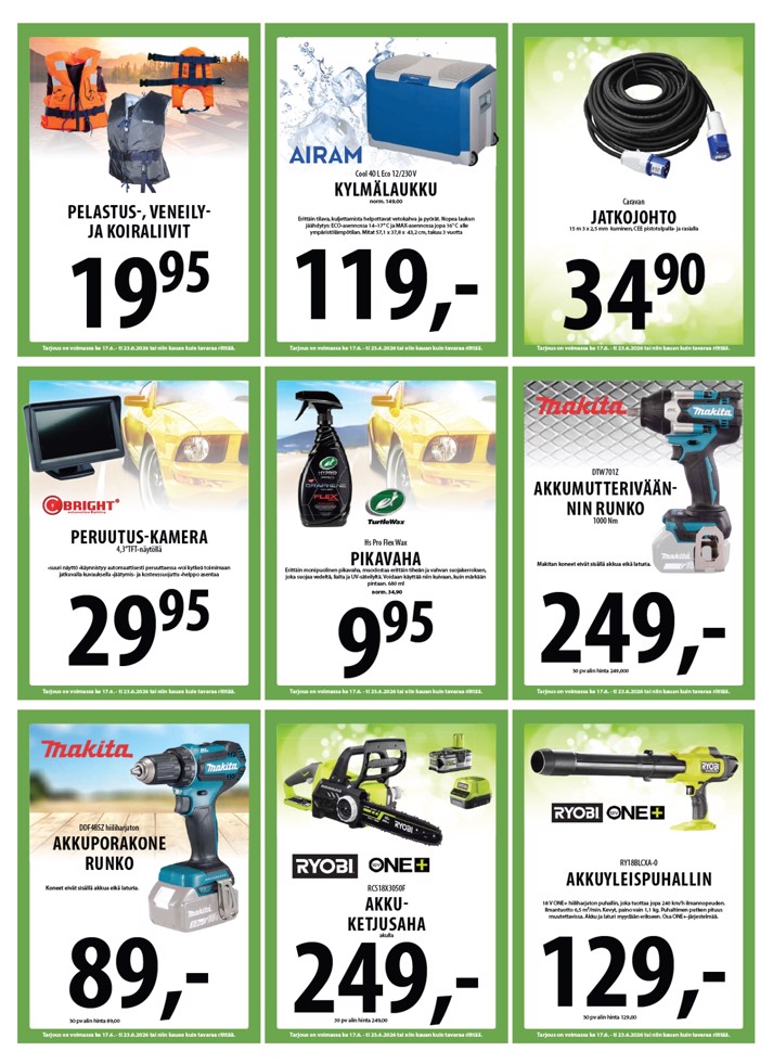 Tuuri Kyläkauppa Veljekset Keskinen sivu 29