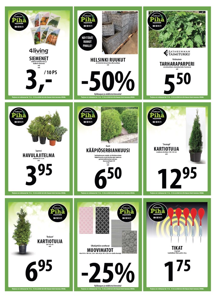 Tuuri Kyläkauppa Veljekset Keskinen sivu 31