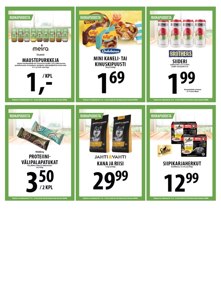 Tuuri Kyläkauppa Veljekset Keskinen sivu 35