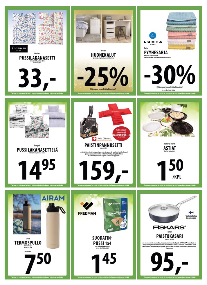 Tuuri Kyläkauppa Veljekset Keskinen sivu 16