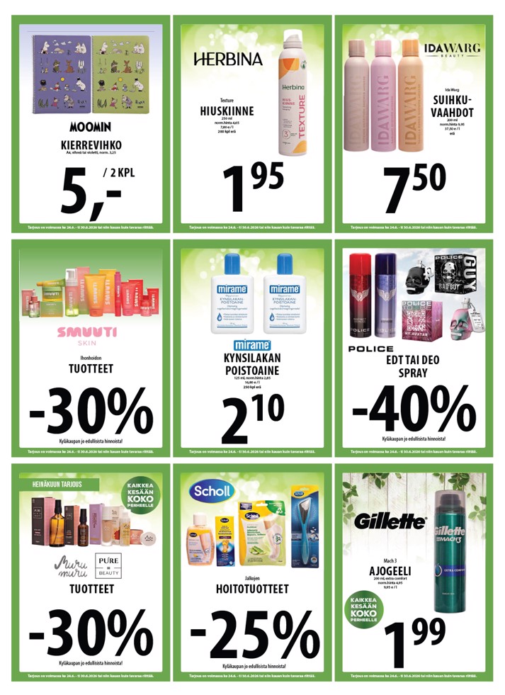 Tuuri Kyläkauppa Veljekset Keskinen sivu 19