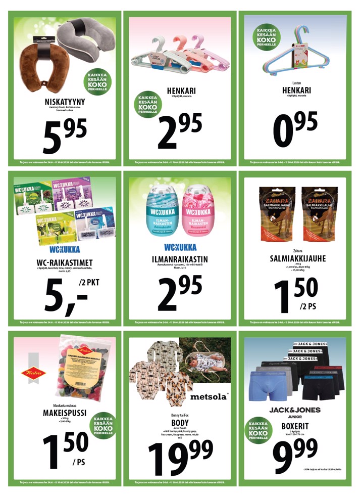 Tuuri Kyläkauppa Veljekset Keskinen sivu 21