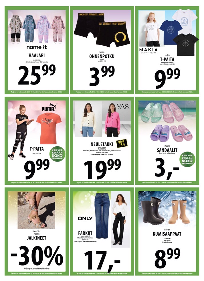 Tuuri Kyläkauppa Veljekset Keskinen sivu 23