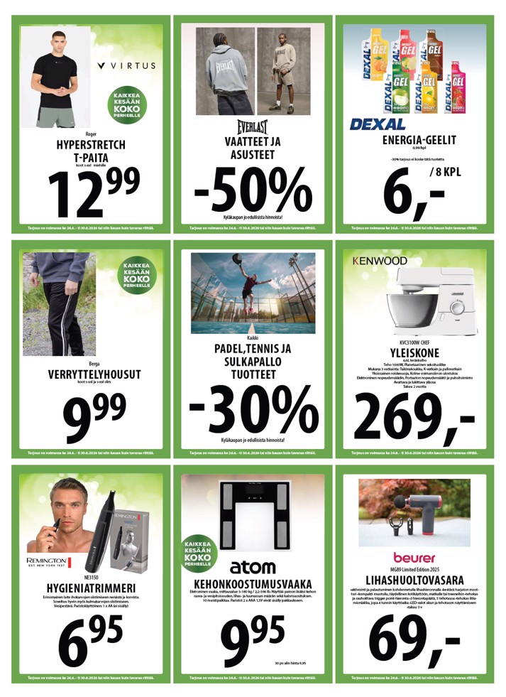 Tuuri Kyläkauppa Veljekset Keskinen sivu 26