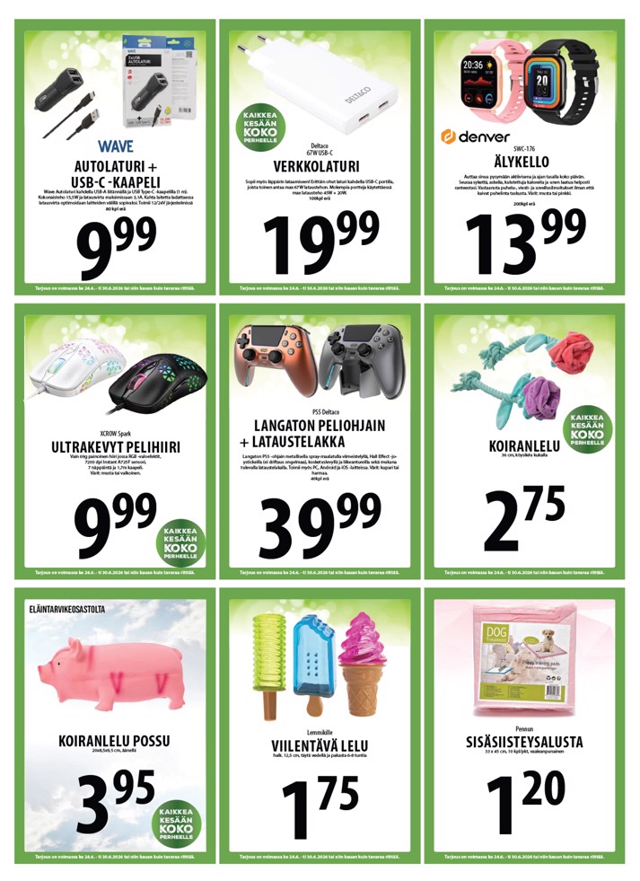 Tuuri Kyläkauppa Veljekset Keskinen sivu 28