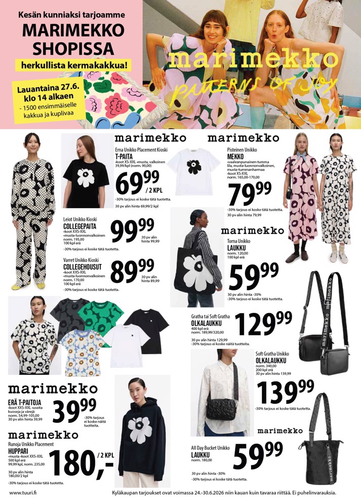 Tuuri Kyläkauppa Veljekset Keskinen sivu 3