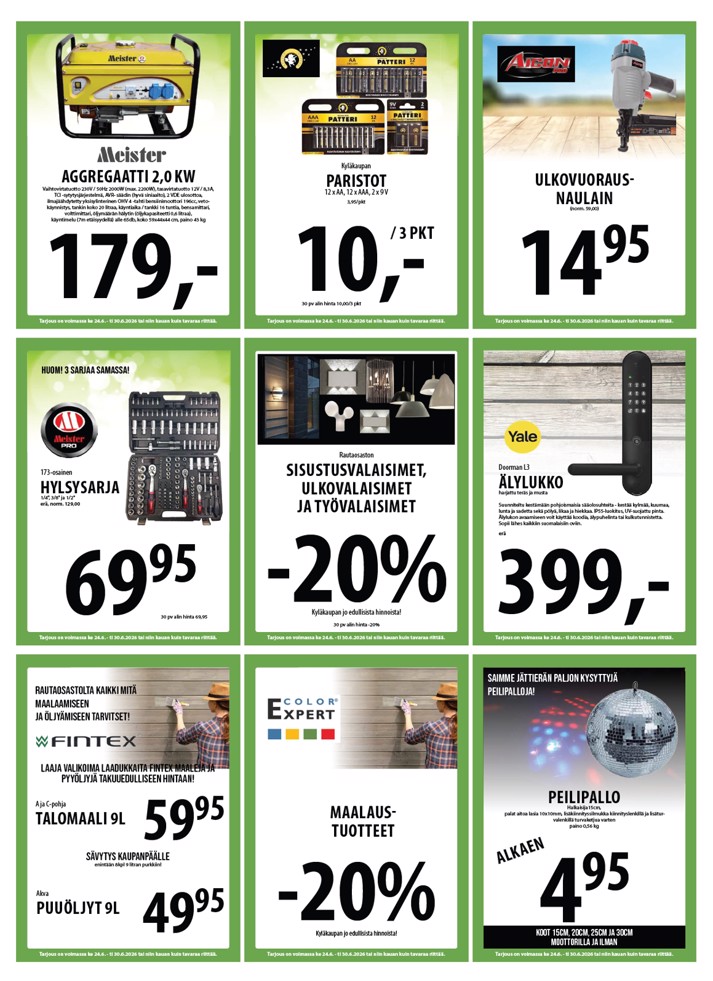 Tuuri Kyläkauppa Veljekset Keskinen sivu 31
