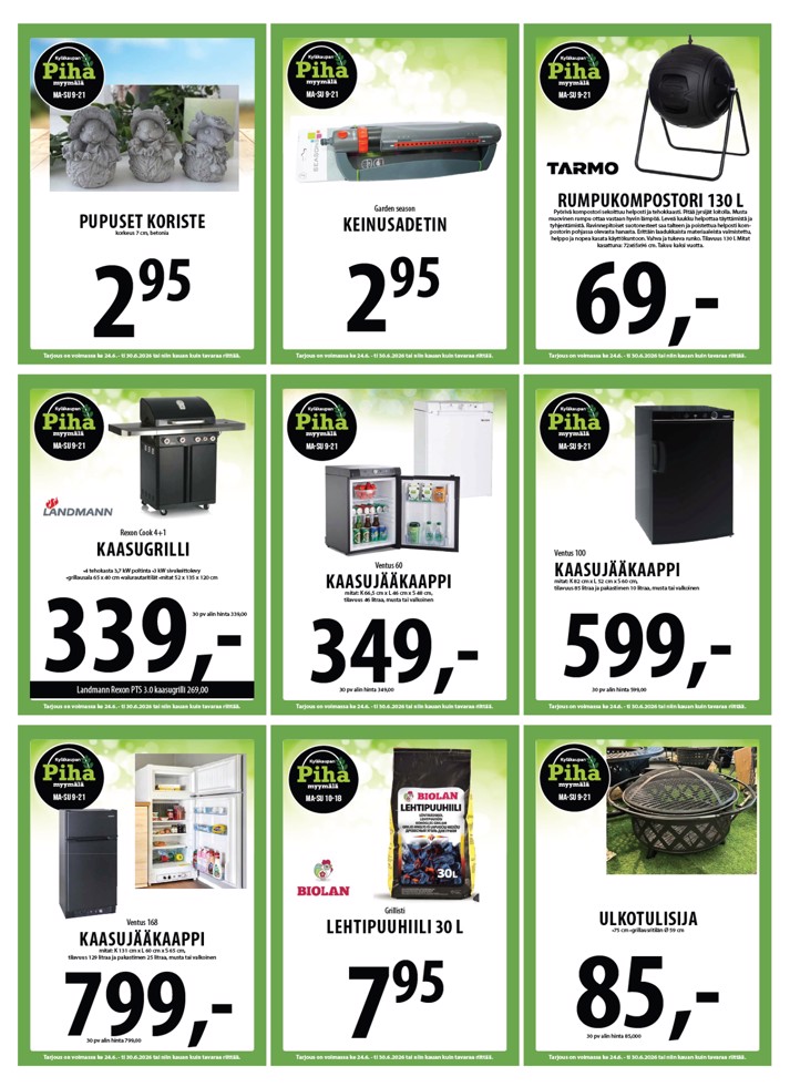 Tuuri Kyläkauppa Veljekset Keskinen sivu 33
