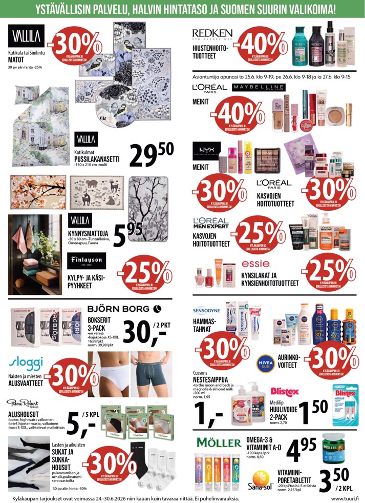 Tuuri Kyläkauppa Veljekset Keskinen sivu 6