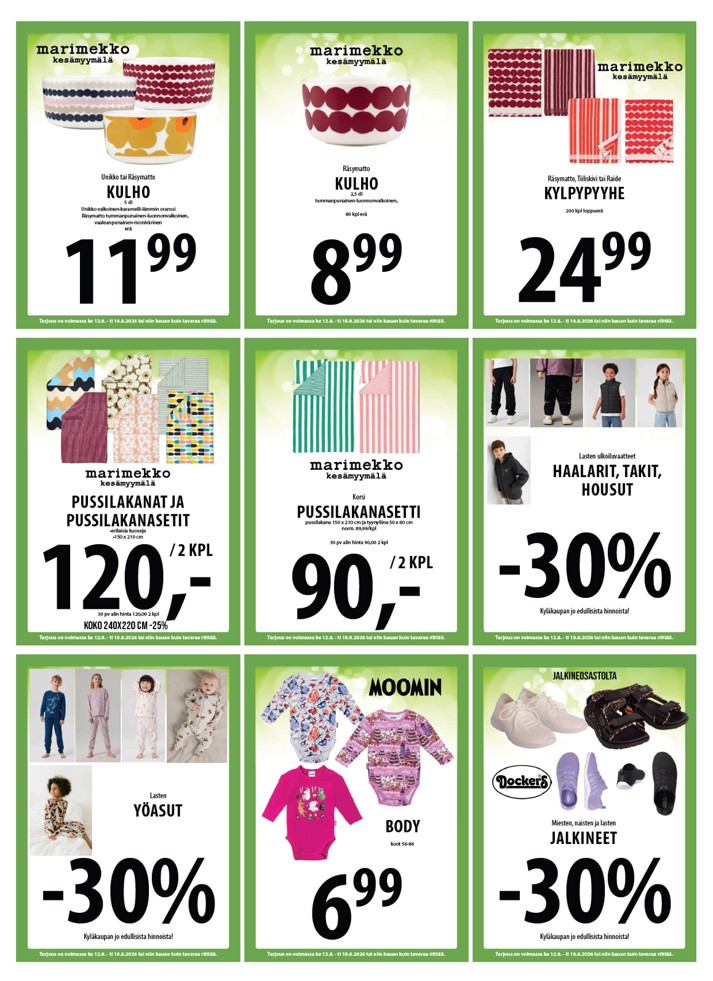 Tuuri Kyläkauppa Veljekset Keskinen sivu 12