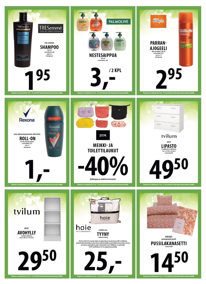 Tuuri Kyläkauppa Veljekset Keskinen sivu 16