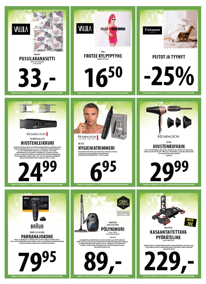 Tuuri Kyläkauppa Veljekset Keskinen sivu 19