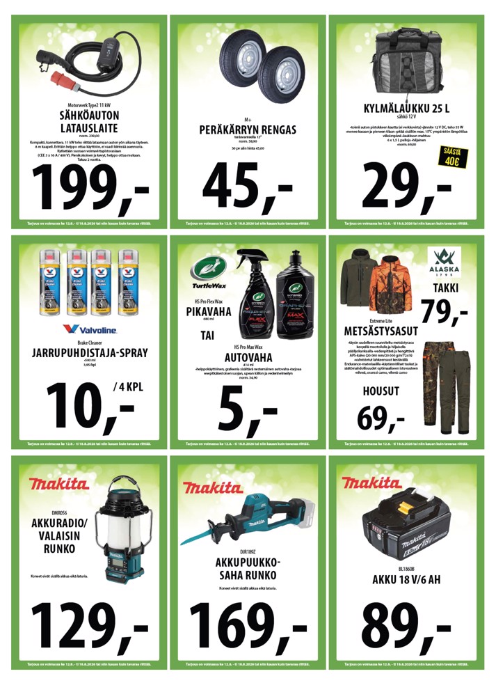 Tuuri Kyläkauppa Veljekset Keskinen sivu 20