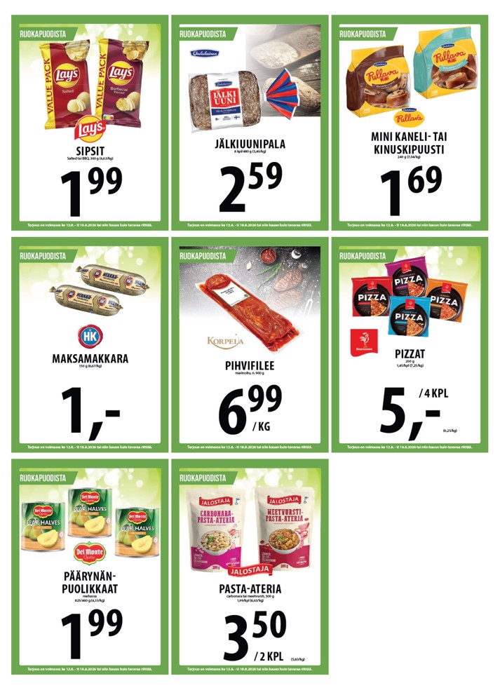 Tuuri Kyläkauppa Veljekset Keskinen sivu 25